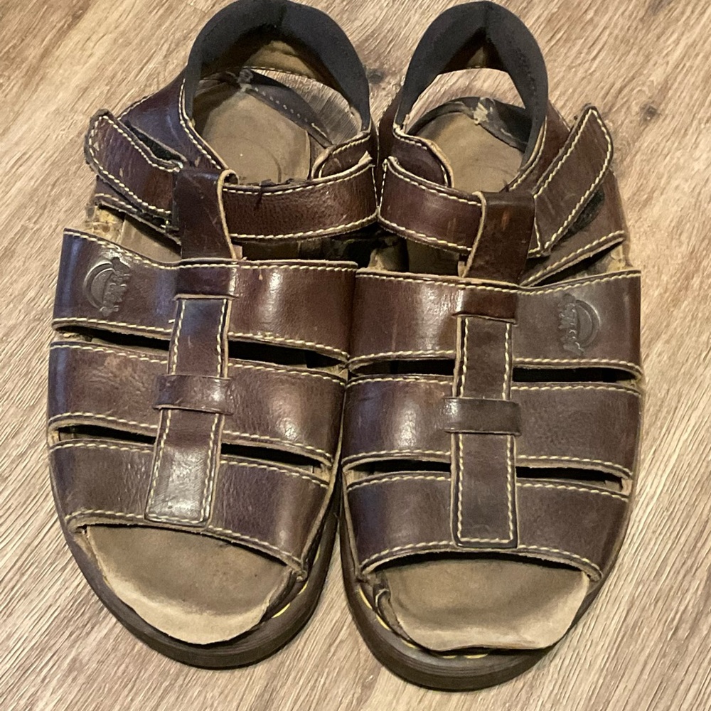 Vintage Dr. Martens Air Wair Leather Sandals Mens Size 9